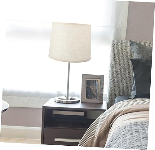 Miniatura 9 de ABOOFAN Tela decorativa Pantalla de lámpara Accesorios de tela de hierro cubierta de lámpara decorar pequeña pantalla lámpara de escritorio Hebilla