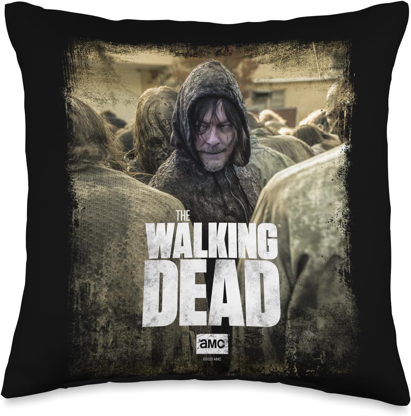 Daryl Dixon X Throw Pillow