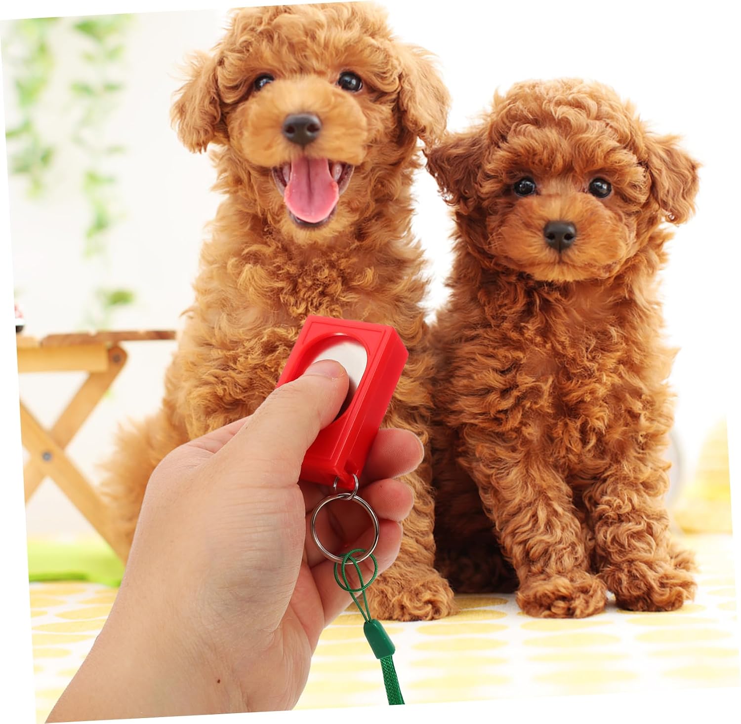 UPKOCH 2Pcs Pet Training Clickers for Dogs Compact and Portable Training Tool for Quick Behavior Correction and Potty Training for Busy Pet Owners