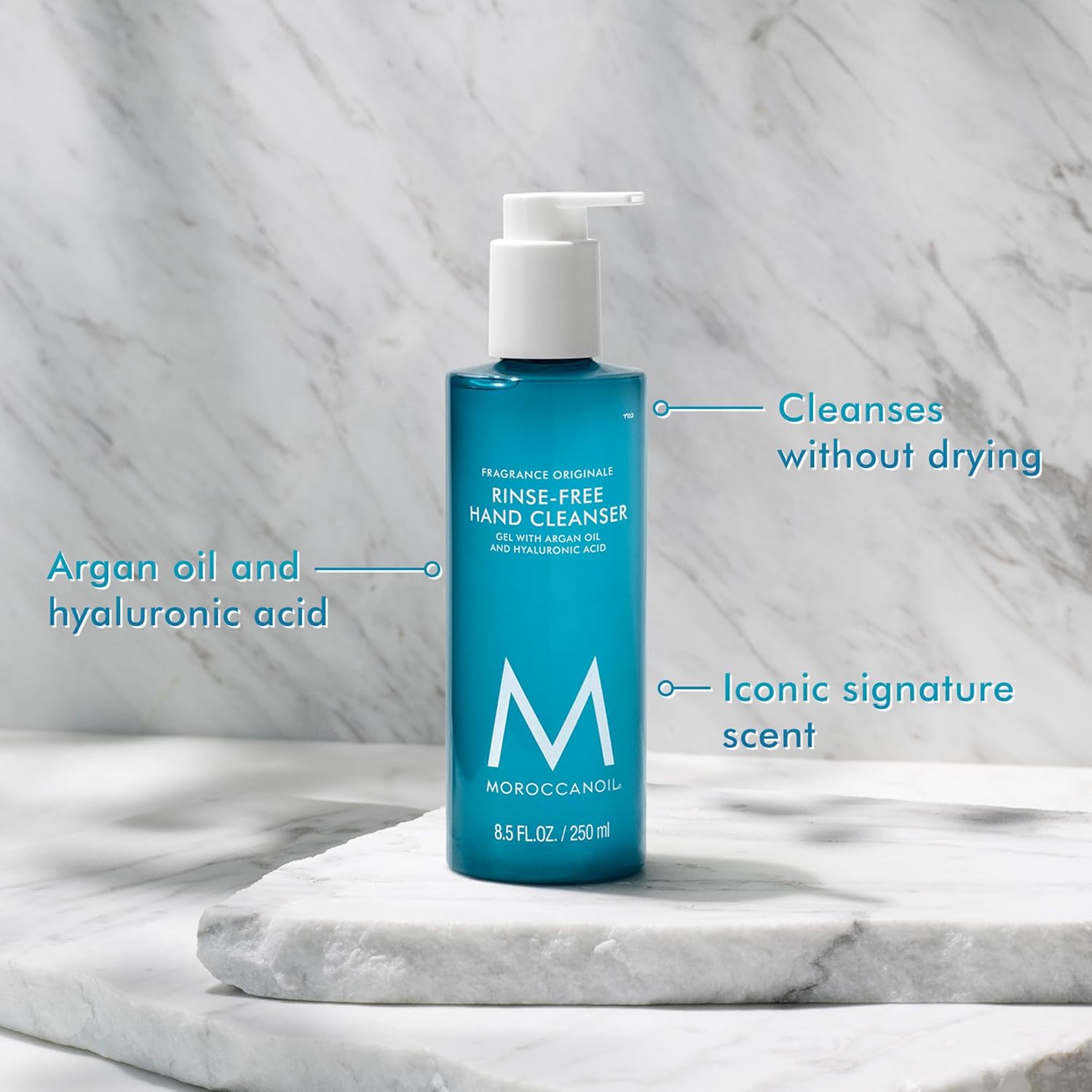 Moroccanoil Rinse-Free Hand Cleanser with Hyaluronic Acid - Image 2