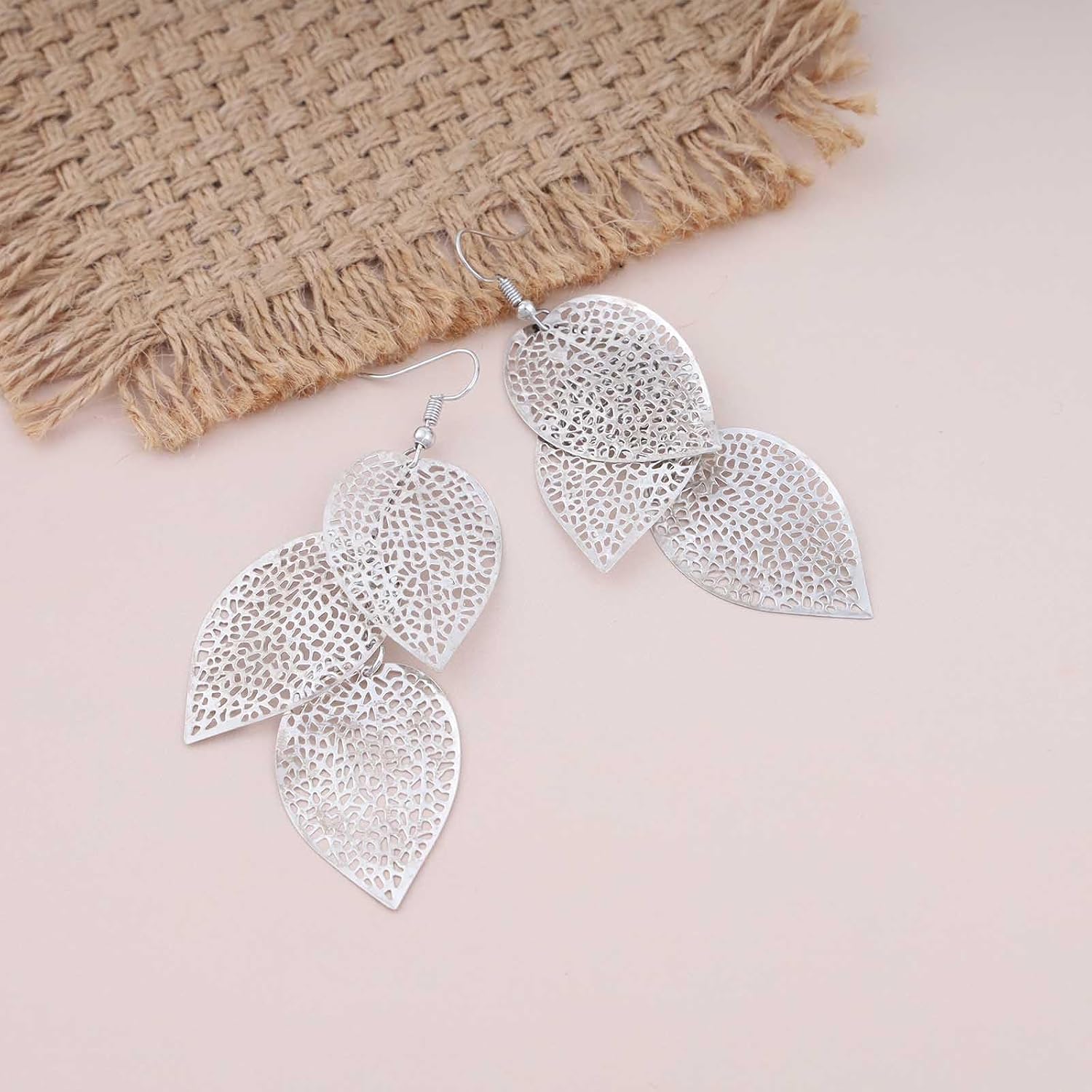 Aneneiceera Boho Strass Blu Occhio Perla Goccia Dangle Orecchini Moda Oro Perla Orecchini Semplice Chic Orecchini Nappa Quotidiano Partito Orecchini