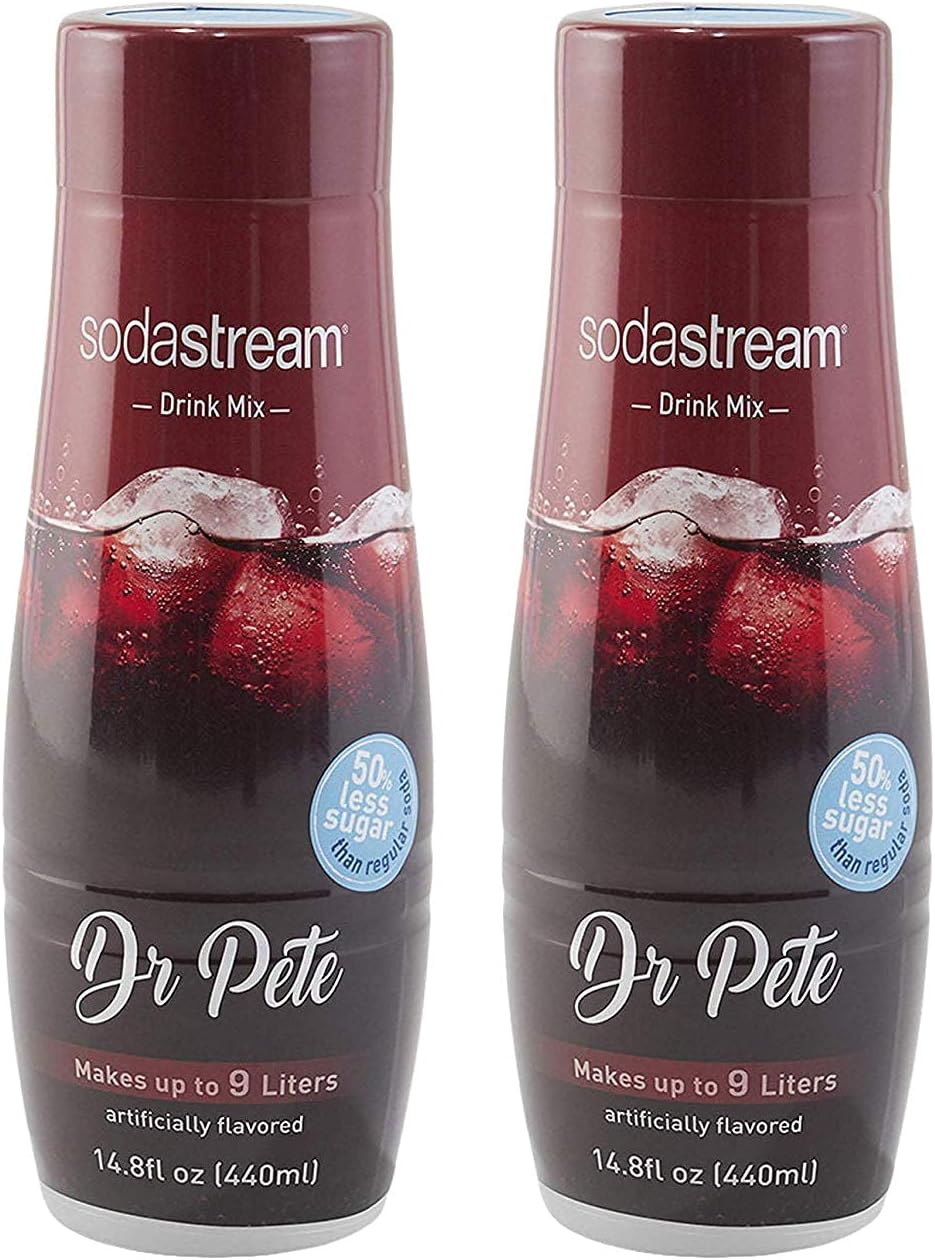 SodaStream 14.8 Fl Oz Dr Pete - Twin Pack