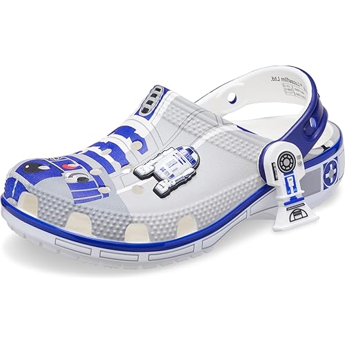 Crocs Unisex-Child Star Wars R2D2 Classic Clogs