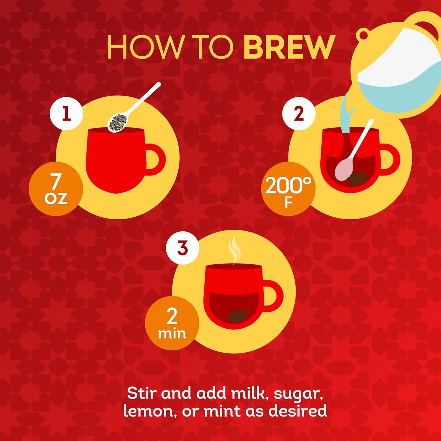 Red Label Tea | Loose Tea | Premium Brooke Bond | Black Tea | Indian Chai | Rich & Refreshing Flavor | Compatible for Chai | 450 Grams (Pack of 1) - Image 5