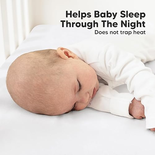 Vista 319 de KeaBabies - Juego de 2 sábanas orgánicas, unisex, suaves, 52 x 28 pulgadas, diseño neutro, de algodón jersey transpirable, con estampados adorables