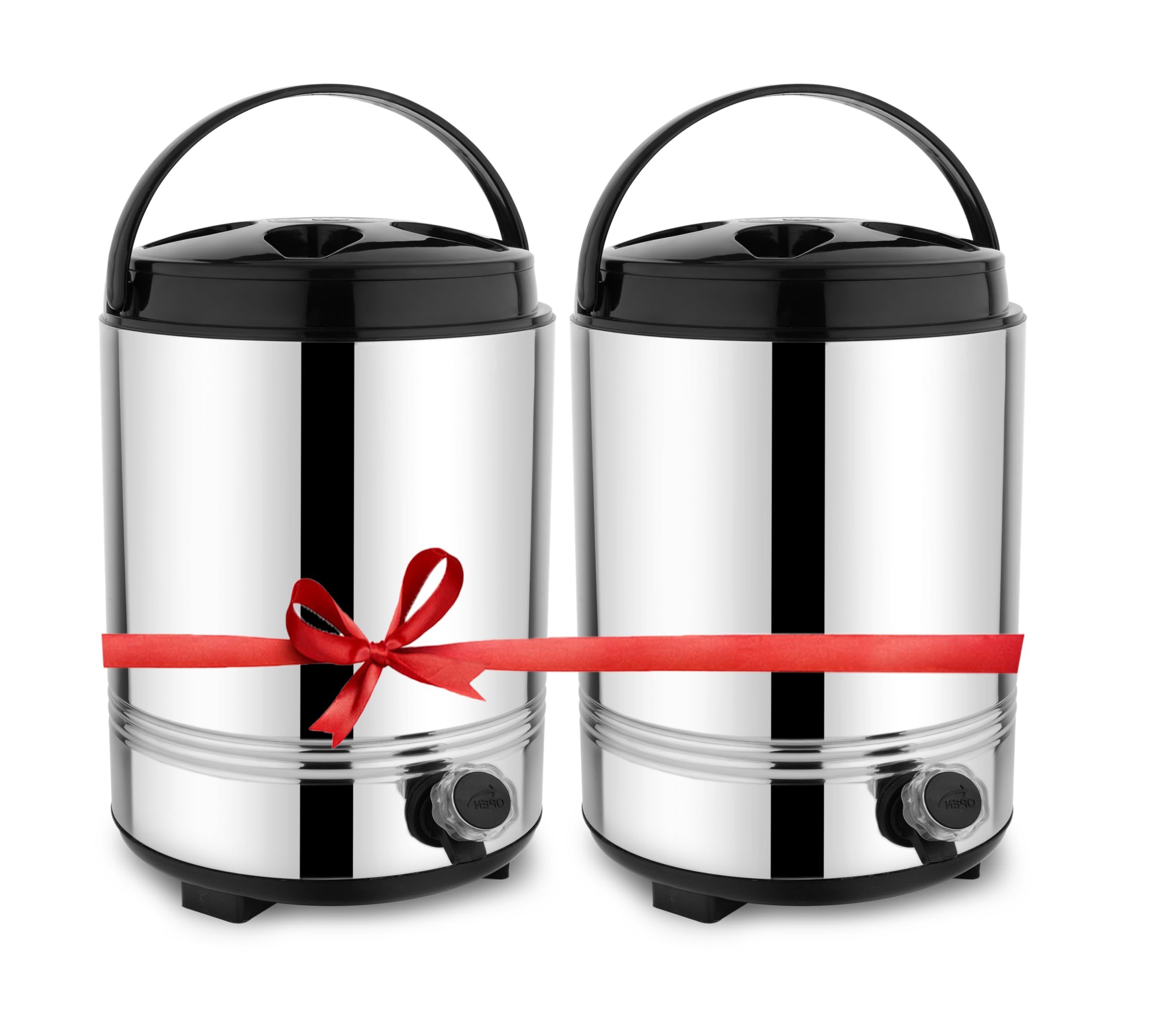 Kitchen Clue Stainless Steel Insulated Water Jug 8 Liter (Pack of 2) PUF Insulated Thermosteel Water Container with Handle & Leak-Proof Tap - Hot and Cold Water Dispenser for Home Office Kitchen (B0CWDM4ZRH) Amazon Price History, Amazon Price Tracker