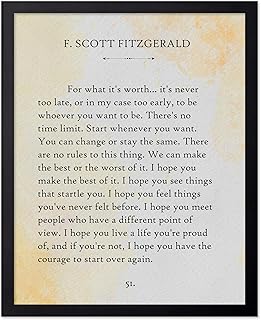 Poster Master Vintage Quotes Poster - Retro Literary Print - Gift for Ar...