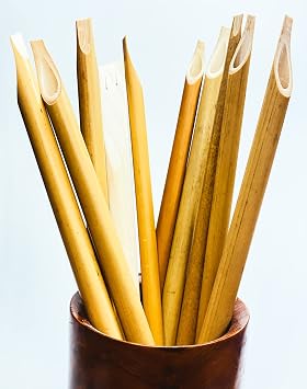 Arabic calligraphy Set of 10 Bamboo pens