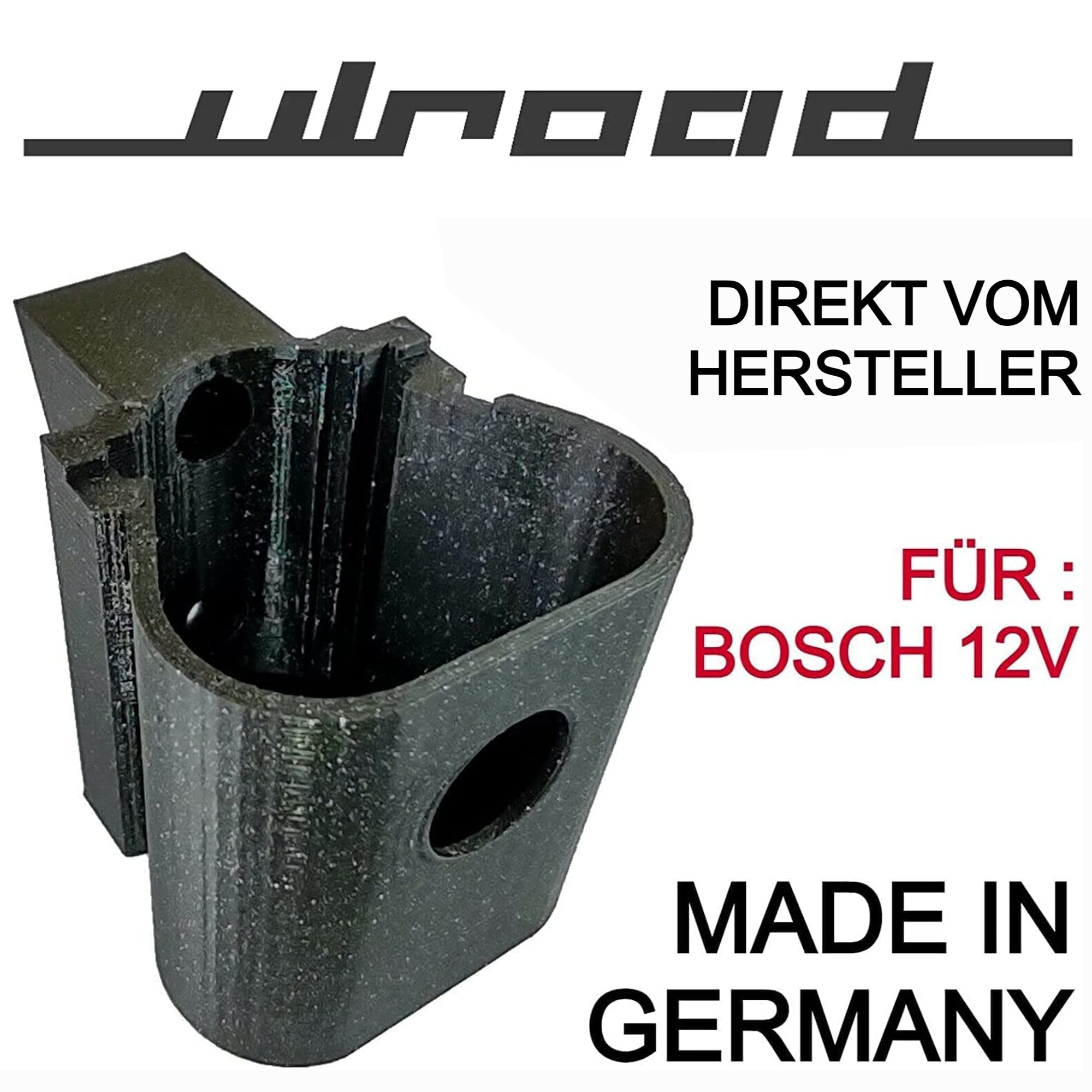 Lot de 3 supports muraux pour batterie 10,8 V 12 V pour Bosch GBA GSR Dremel