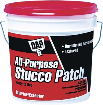 DAP All-Purpose Stucco Ready to Use White Patch 1 gal.