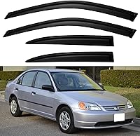 Vista 158 de Visores para ventanas y protectores contra la lluvia para Ford Fusion 2013, 2014, 2015, 2016, 2017, 2018, 2019, 2020, Deflectores de viento