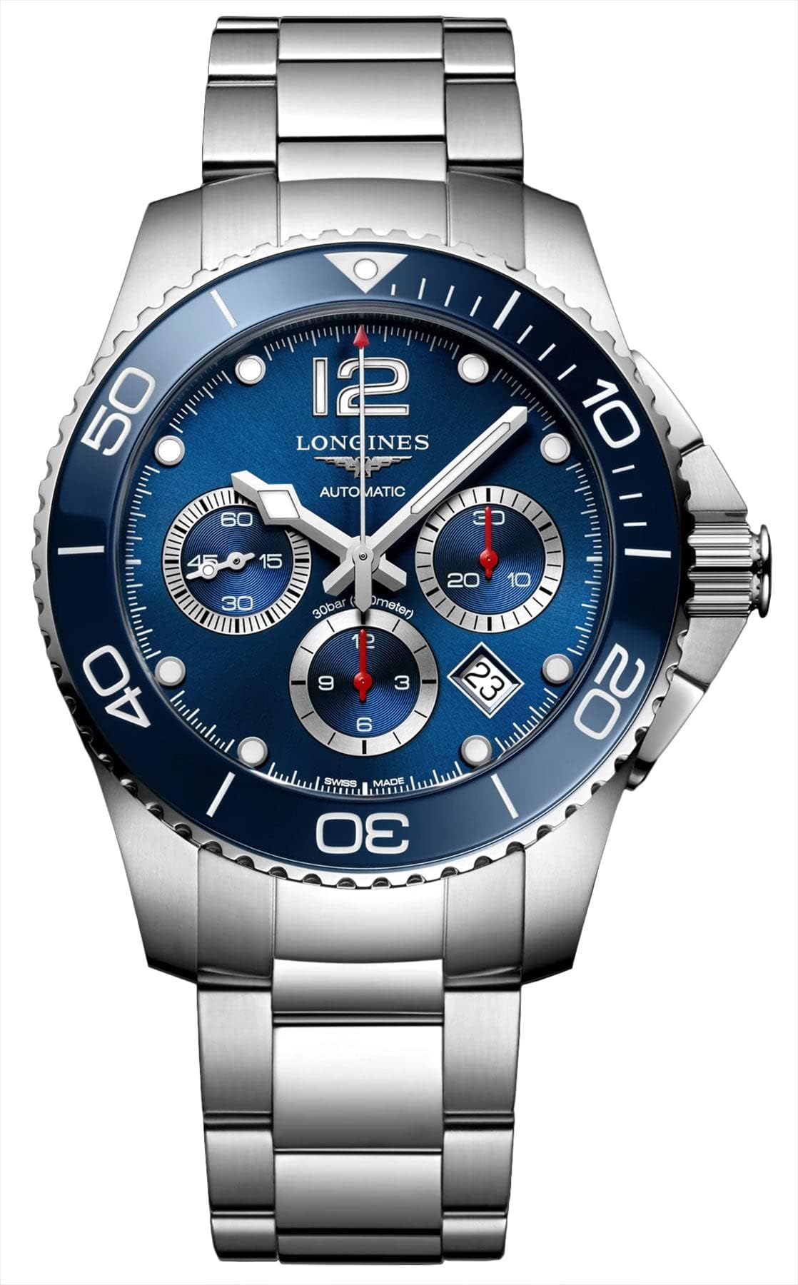 HydroConquest Chronograph Automatic Blue Dial Men's Watch L3.883.4.96.6