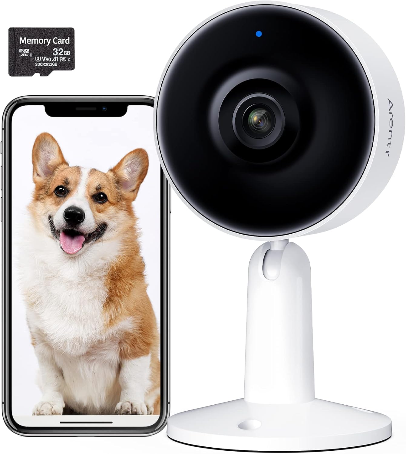 ARENTI Indoor Surveillance Camera IN1 Baby Monitor with Camera with