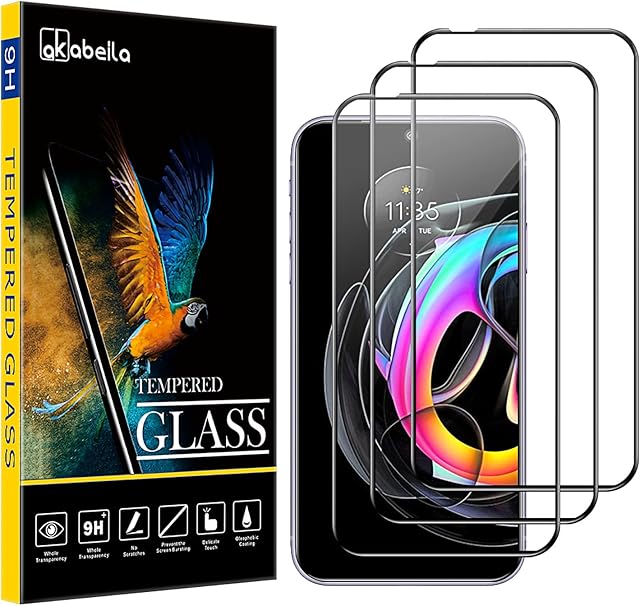 AKABEILA 3 Pack Screen Protector for OPPO Find X3 Pro Tempered Glass for OPPO Find X3 Pro Premium HD Protective Films Anti-Bubble Anti-Fingerprint 9H Hardness 6.7 Inch