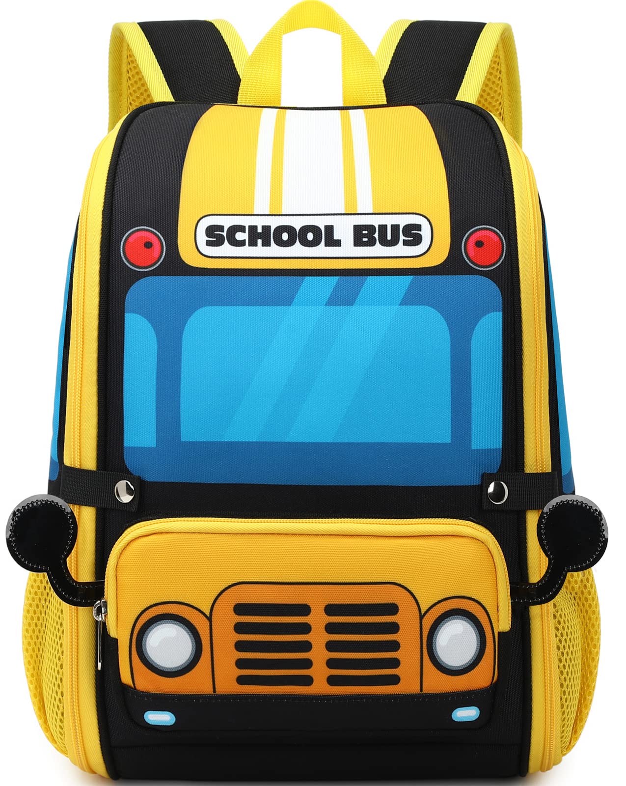 BluboonKids Backpack for Boys Girls Preschool Bookbags 3D Cartoon Daycare Toddler Bags