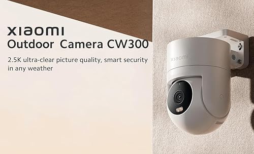 Miniatura 5 de XIAOMI Cámara para exteriores CW300 WI-FI + cable RJ45 especificaciones de EE. UU. 2.5K Ultra, 4MP, visión nocturna inteligente a todo color,