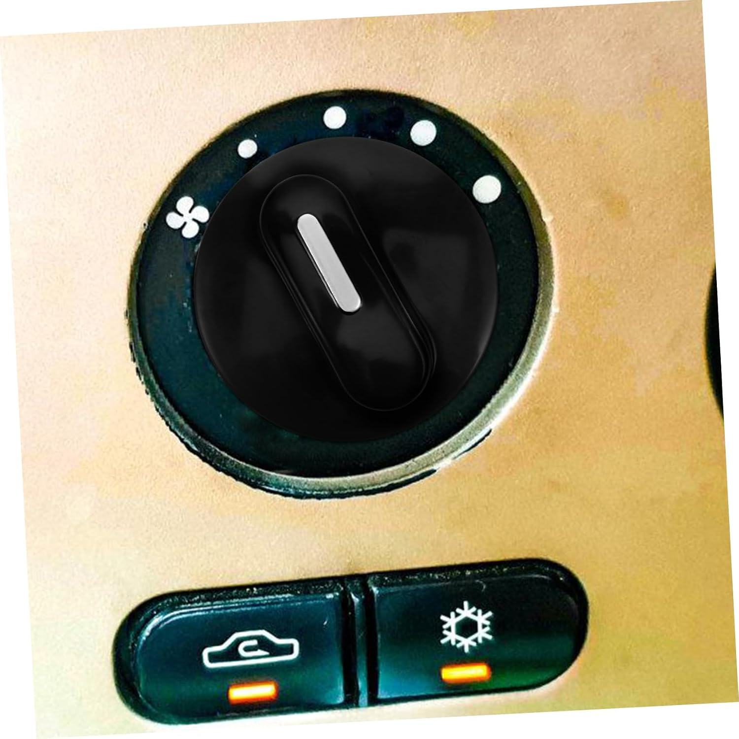 STOBAZA 4-Position 3-Speed Fan Heater Speed Selector Heavy Duty Rotary Switch for Car Modification