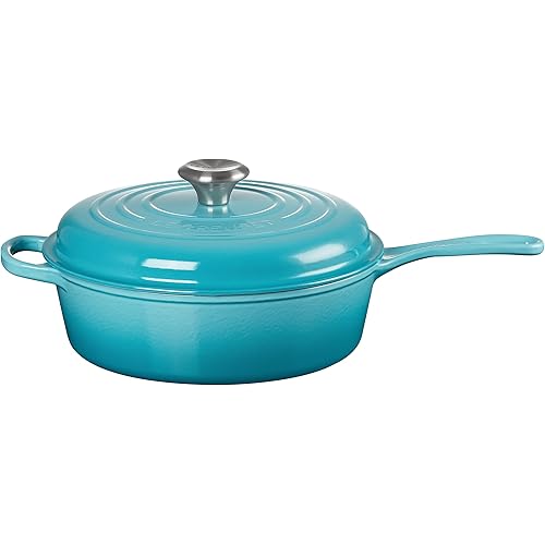 Le Creuset Enameled Cast Iron Signature Cassadou, 3.75 qt., Caribbean