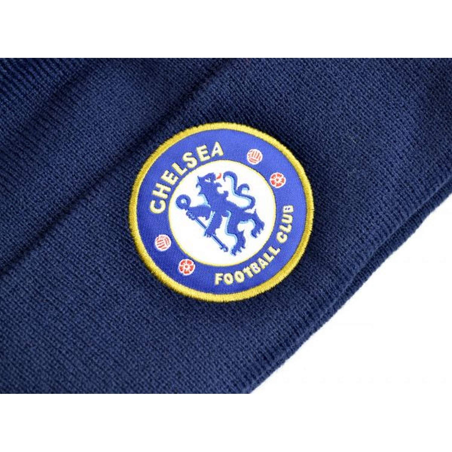 Chelsea FC dzianinowy herb podwijany kapelusz