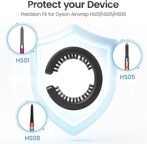 Dyson HS01 HS05 HS08用ドットスパンエアラップフィルタークリーニングブラシ | フィルターダストを取り除くことで空気の流れを回復させ、強力な性能を維持し、過熱を減らします。