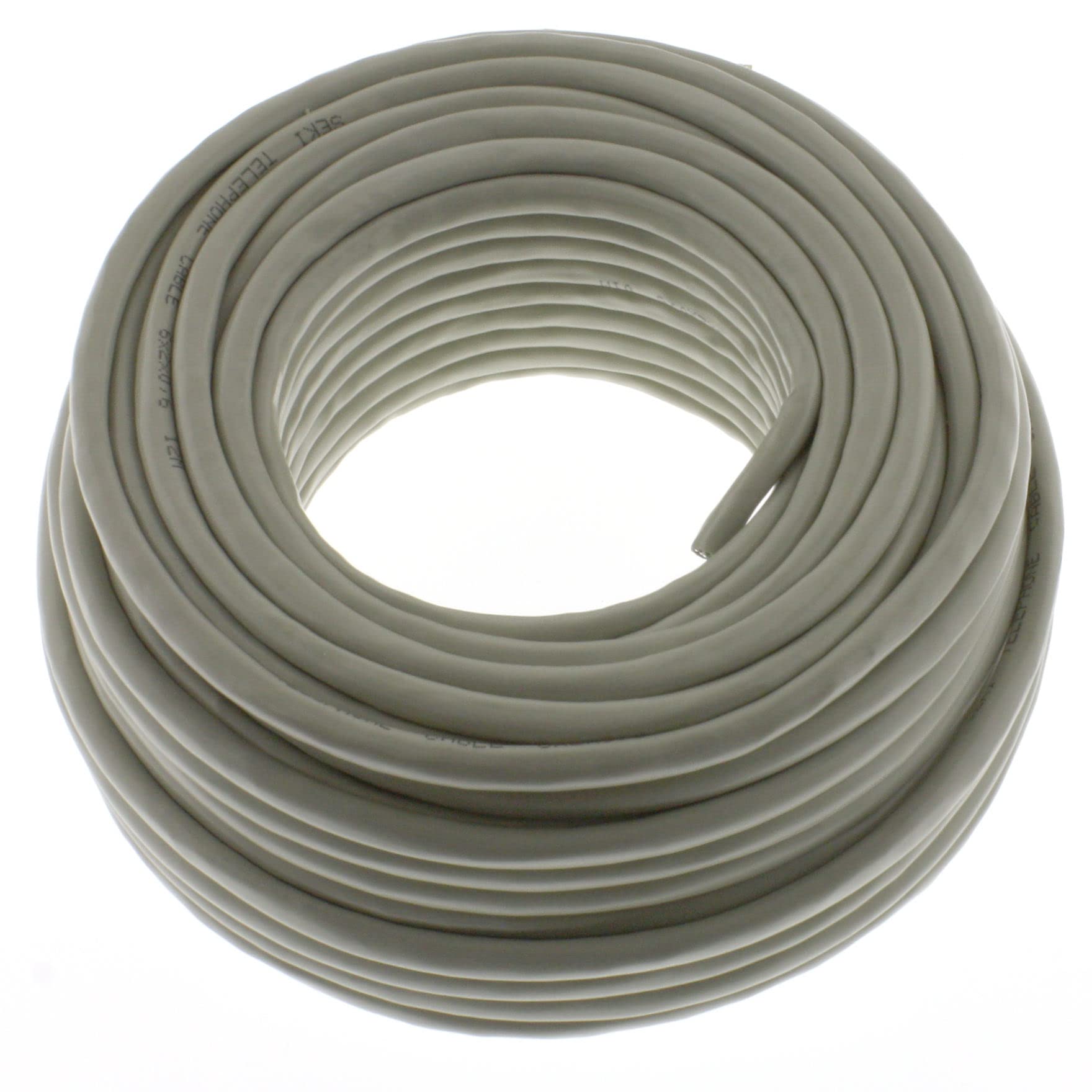 Kabel telefoniczny 2 x 2 x 0,6 mm J-Y(ST) Y 25 m okrągły do montażu podtynkowego, 4-żyłowy