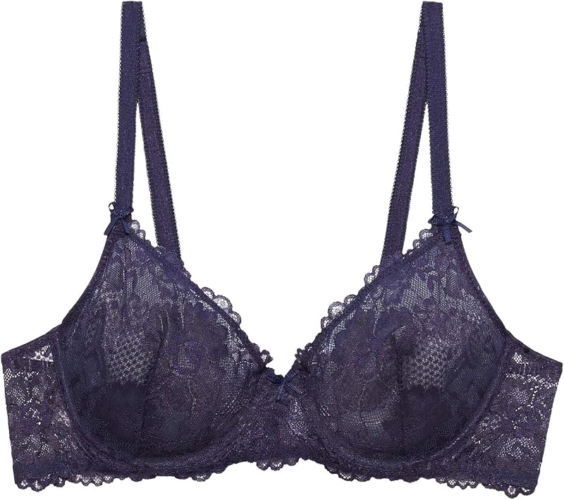 Savage X Fenty Women's Floral Lace Unlined Bra