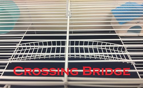 Miniatura 4 de Hámster Hámster Hámster Extra Grande de 23 pulgadas, Jaula de alambre para ratones, ratones, ratones, ratones, ratones, tubo de cruce largo