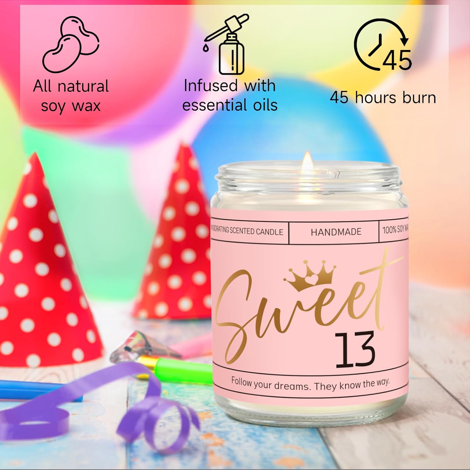 13th Birthday Gifts for Girls, Happy 13th Birthday Gift Ideas, Unique 13th Birthday Gifts for Daughter, Niece, Granddaughter, 13th Birthday Gifts for Her, Official Teenager Birthday Gifts - Image 4