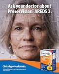 PreserVision AREDS 2 Supplément de Vitamines & Minéraux pour les Yeux, Contient Lutéine, Vitamine C, Zéaxanthine, Zinc, Vitamine E, Suppléments de Santé Oculaire pour Adultes, 120 Mini Gélules (l'emballage peut varier)