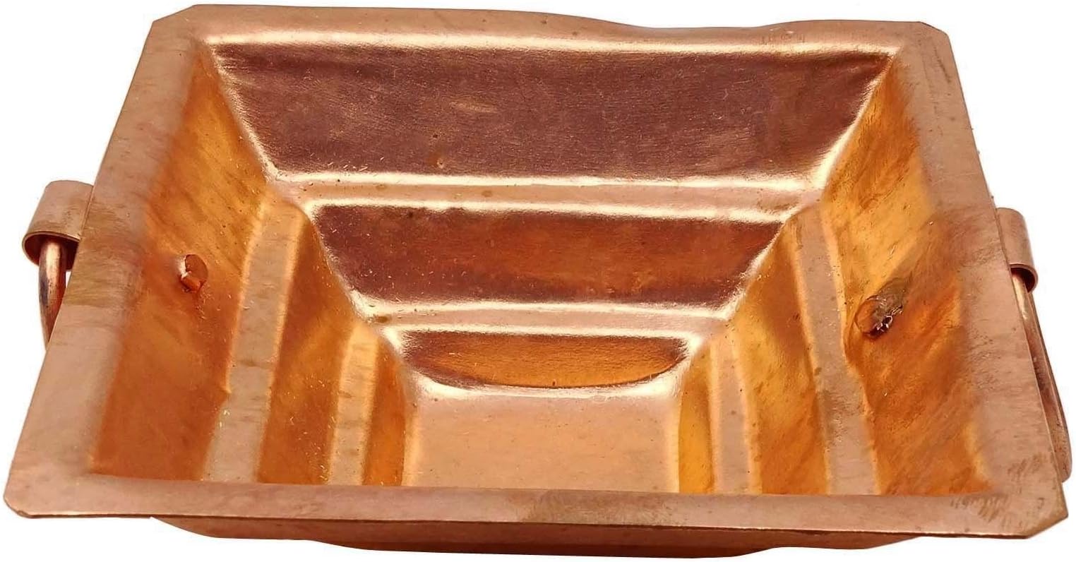 Biz2Frnds Agni-hotra-Havan-KUND-Fire-Ritual-Copper-Pyramid-Small AGNIHOTRA New