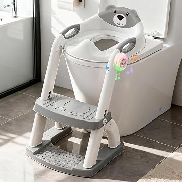 Potty Training Toilet for Toddlers, 2-in-1 Potty Training seat, Anti-Slip