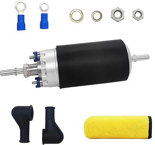 Bomba de combustible de alta presión en línea de gasolina de 12 V, 200 LPH de alto flujo 125 PSI, 16.4 pies de potencia de succión, reemplazo