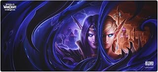 World of Warcraft The War Within Gaming Mouse Pad, Computer Mouse Mat, Flat Stitched Edge, Non-Slip Rubber Base, Gamers & Office Use, 35 x 16 - Officially Licensed