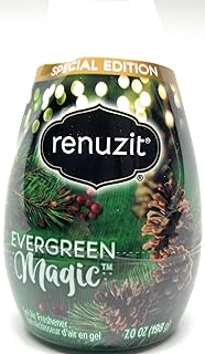 Renuzit Evergreen Magic Gel Air Freshener, 7 ounces Pack of 6