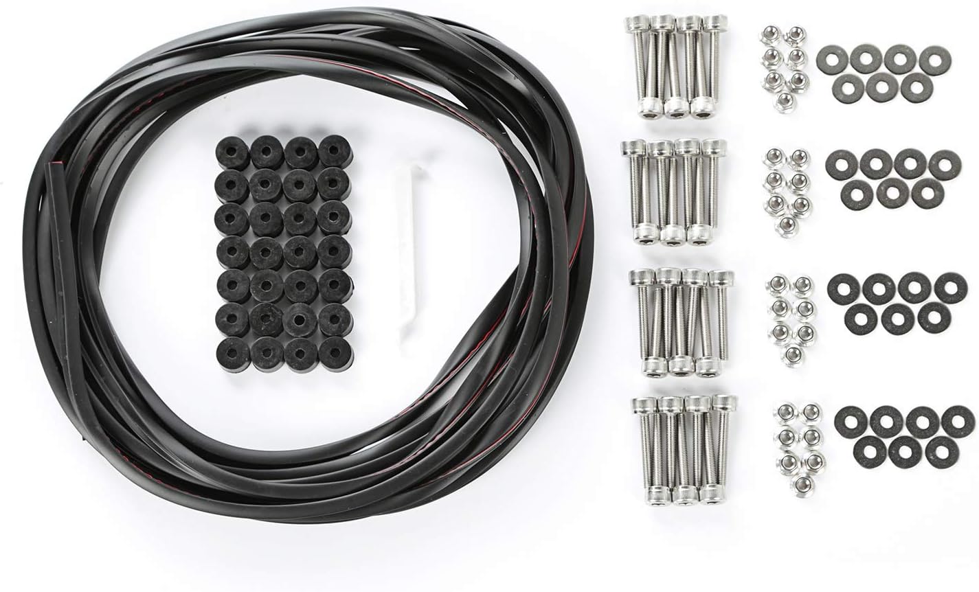 Rugged Ridge | All Terrain Fender Flare Kit, 4.75 Inch, 4 Piece | 11630.20 | Fits 1997-2006 Jeep Wrangler TJ