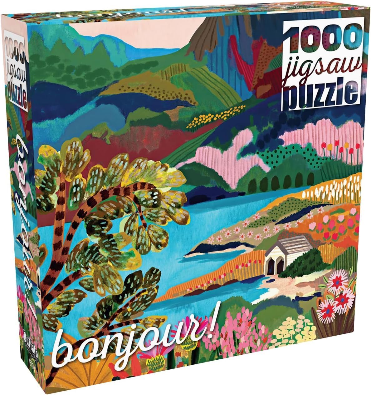 Buffalo Games - Hebe Studio - Dove Lake - 1000 Piece Jigsaw Puzzle for Adults -Challenging Puzzle Perfect for Game Nights - Finished Size is 26.75 x 19.75