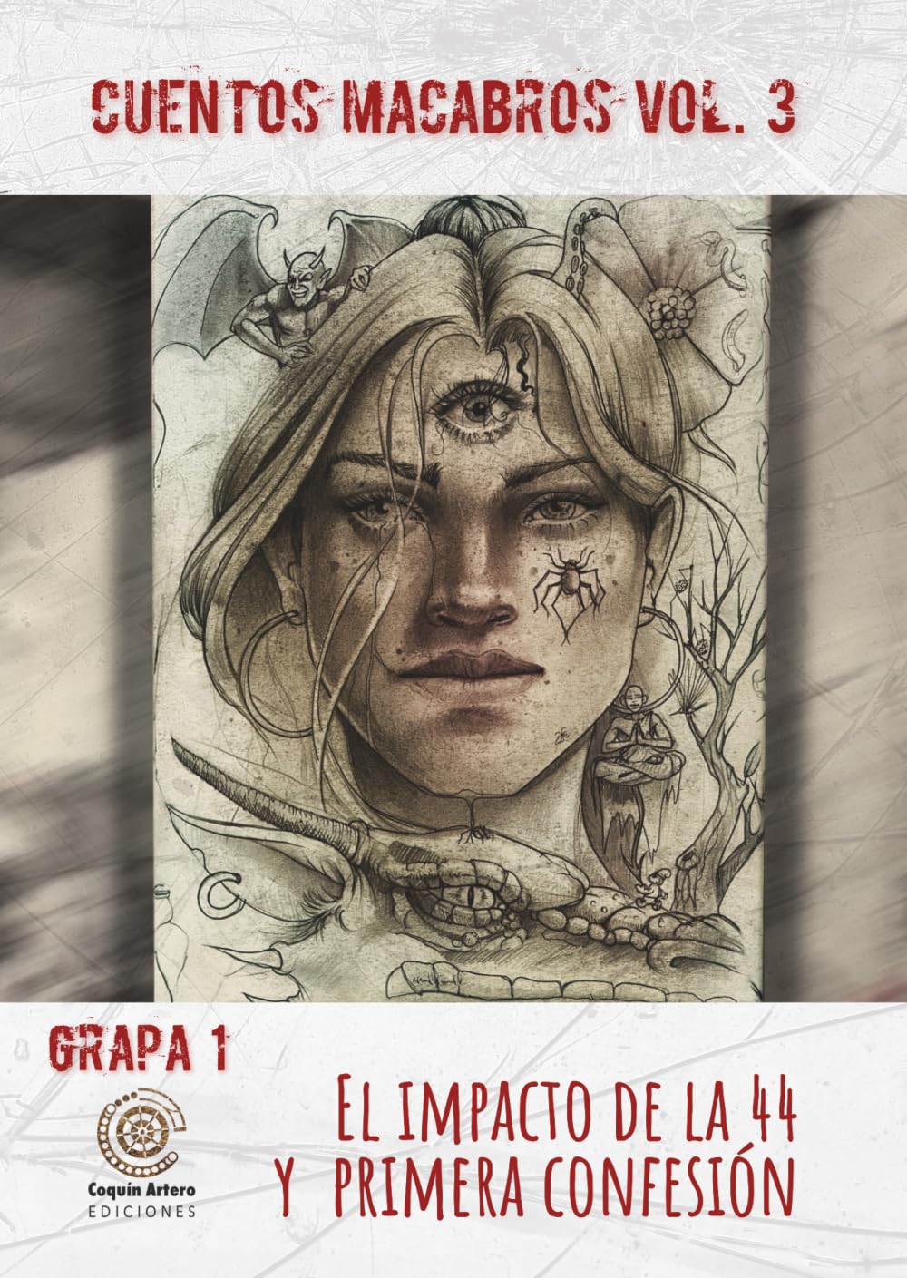 Grapa 1: El impacto de la 44 y Primera confesión (Cuentos macabros vol. 3)