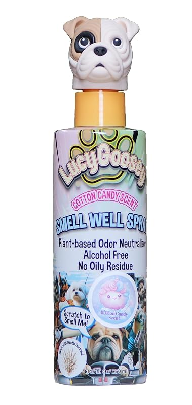 Desodorizador em Spray para Cães LUCY GOOSEY Cotton Candy sem Álcool 240 mL