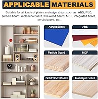 Vista 7 de YUCHENGTECH Máquina automática de bandas de borde Máquina de bandas de borde para carpintería Máquina de bandas de borde Sellado de madera Recorte