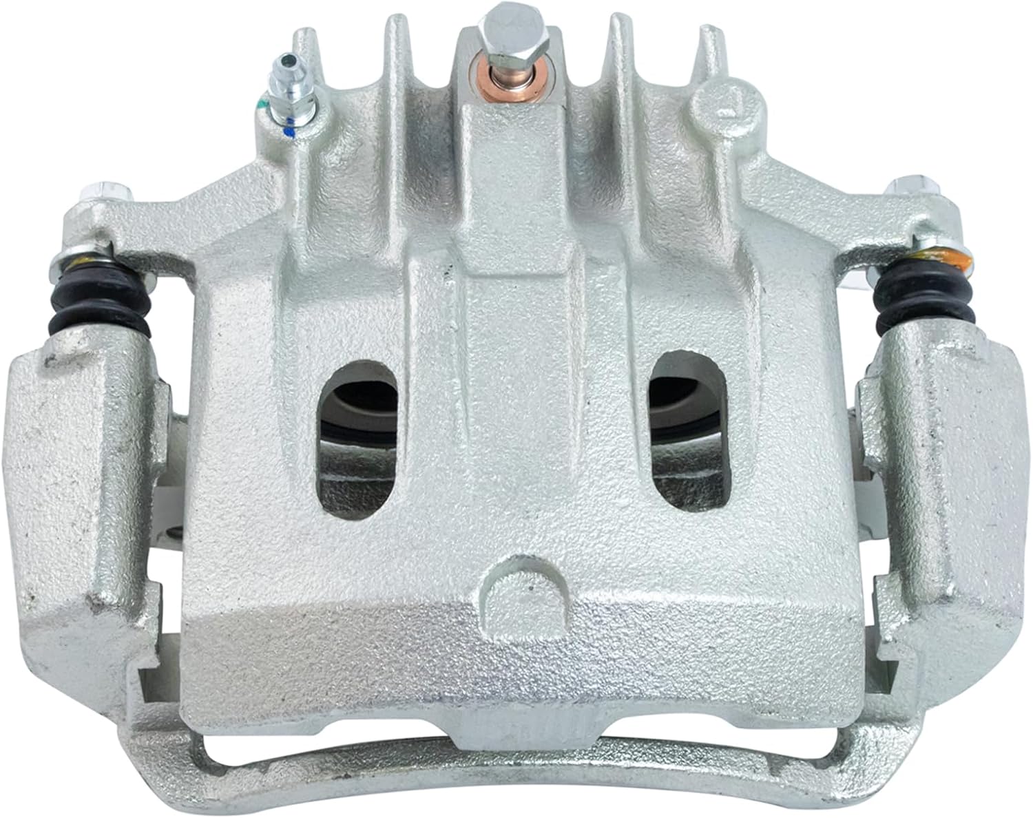 TRQ Rear Left Brake Caliper w/Bracket Drivers Side Compatible with 2000-2005 Ford Excursion 1999-2004 F-250 Super Duty 2000-2004 F-350 Super Duty