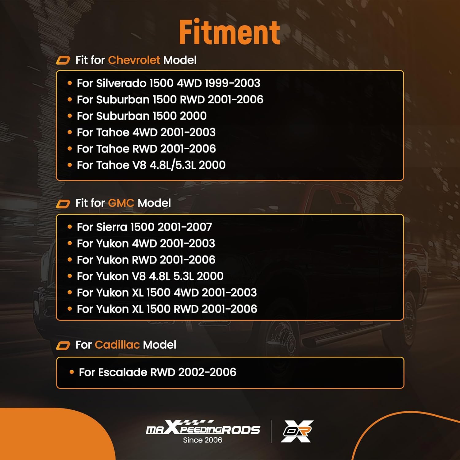 maXpeedingrods Power Steering Gear Box for Chevrolet Silverado 1500 Tahoe for GMC Sierra 1500 For Yukon XL, 27-8412, 26080929, 15067316, 15077365, 15173572, with Pitman Arm