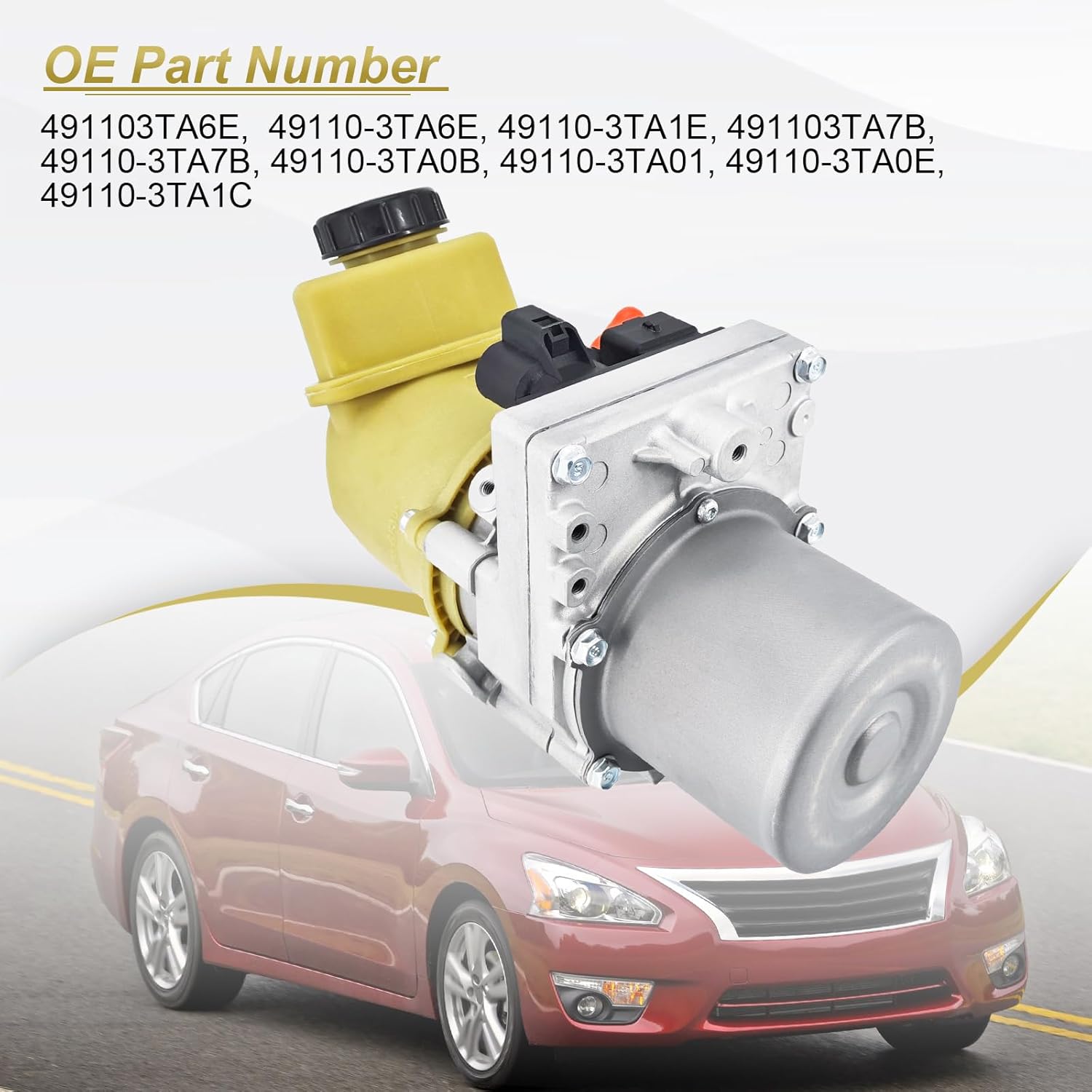 49110-3TA7B Electric Power Steering Pump Compatible with Nissan Altima 2.5L 2013-2015 49110-3TA0B 49110-3TA01 49110-3TA0A 49110-3TA0E 18603148-101 18603148-102 86-03148R