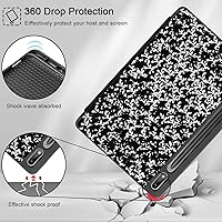 Vista 5 de Tuiklol Funda para Samsung Galaxy Tab S9 FE (5G) de 10.9 pulgadas y Tab S9 de 11 pulgadas 2023 versión 2023 con soporte integrado para S-Pen Holder