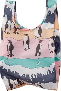 [BAGGU] [バグゥ] エコバッグ BABY パターン 100% Recycled ビッグチェック