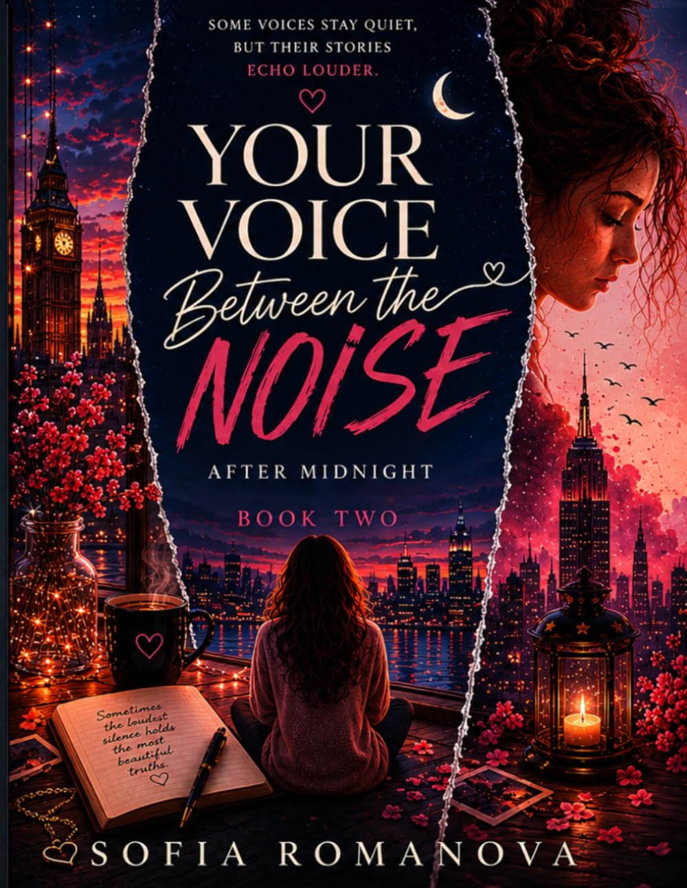 Your Voice Between the Noise: After Midnight Book Two: A Slow Burn College Mystery Romance About Hidden Recordings, Family Secrets, Lost Memories, ... and the Truth That Changes Everything
