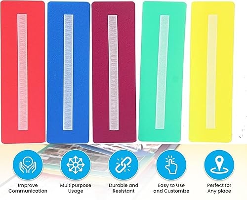 Miniatura 6 de Smile4autism Pequeñas herramientas de 2x8 perfectas para mantener tus tarjetas visuales sueltas organizadas. Autismo ABA, TDAH, lenguaje y apraxia