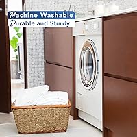 Vista 6 de Twin Mattress Protector Waterproof Twin Size Mattress Pad Cover Washable Soft Terry Cooling Breathable Noiseless deep Pocket Matress Protector Twin