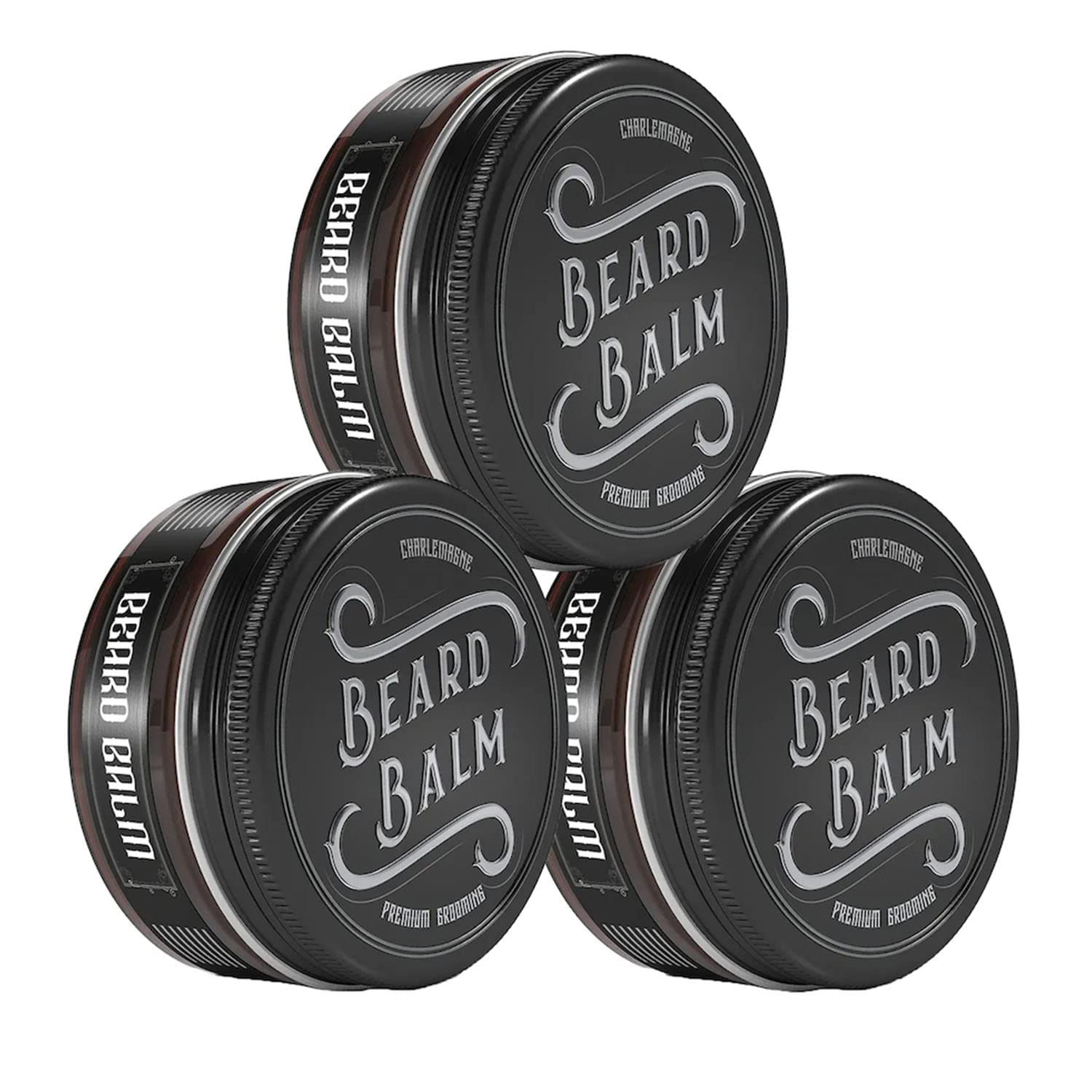 Charlemagne Barba alisadora (50 ml) – Cuidado de la barba para hombres – Fabricado en Alemania – Bálsamo para barba – Cera para barba no grasa – Bálsamo para barba – Bart Wim