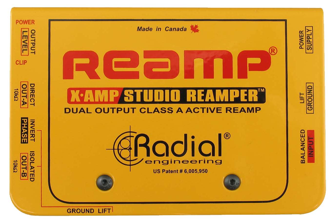Amazon.co.jp: Radial ラジアル アクティブ・リアンプ X-AMP