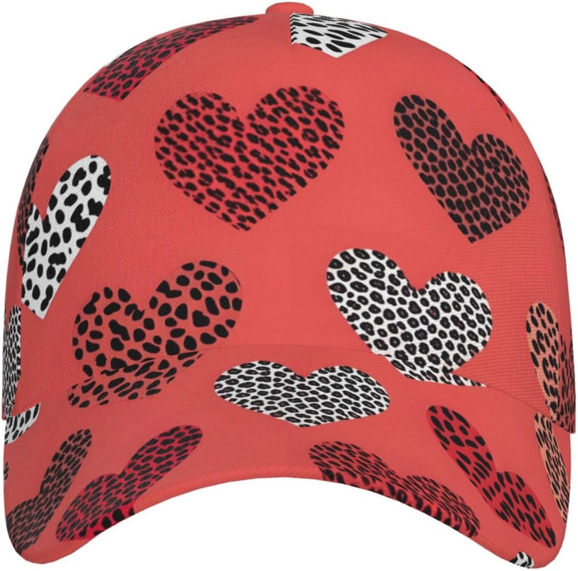 Leopard Print Pattern Hat for Women Men, Beautiful Adjustable Baseball Cap Breathable - Image 6
